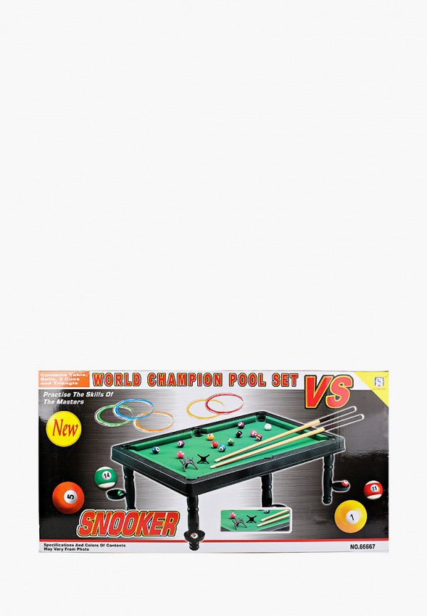

Игра настольная Abtoys, Разноцветный, "Бильярд", 49x79x24 см