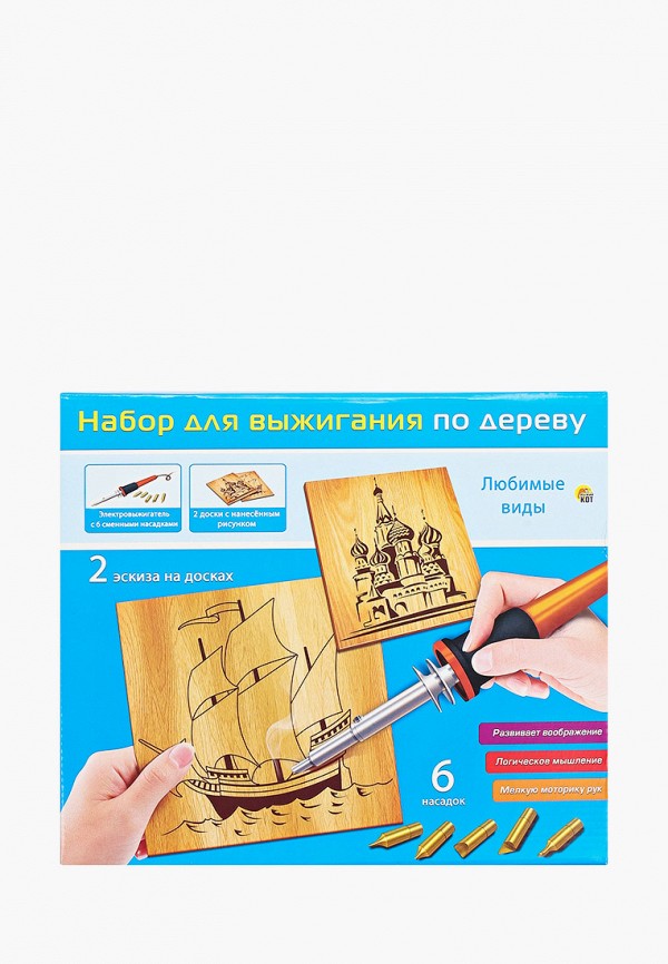 

Набор для творчества Рыжий Кот, Разноцветный, Набор выжигания по дереву. Любимые виды