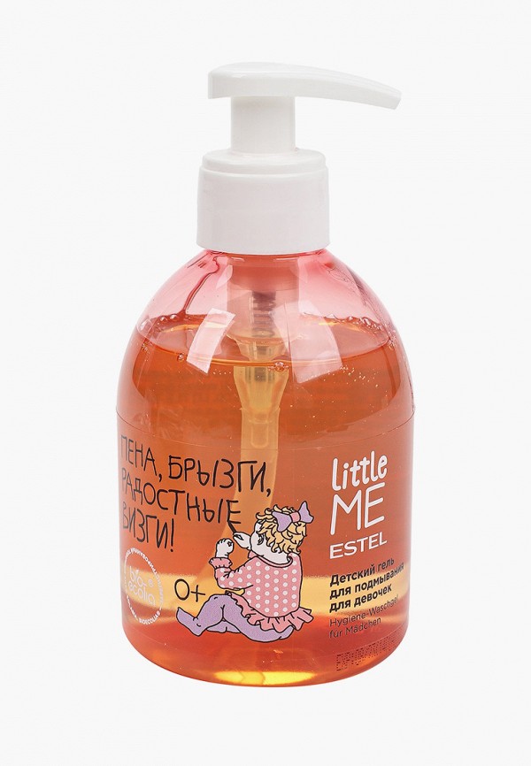 

Гель для купания Estel, Прозрачный, LITTLE ME детский для интимной гигиены, 275 мл