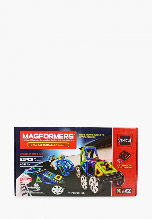 

Конструктор Magformers, Разноцветный, R/C Cruiser Set