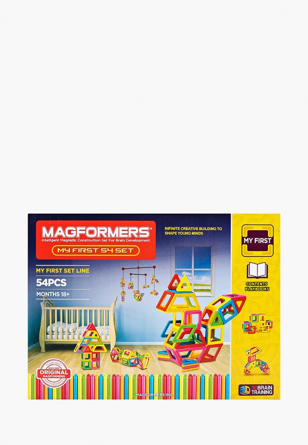 

Конструктор Magformers, Разноцветный, My First Magformers 54