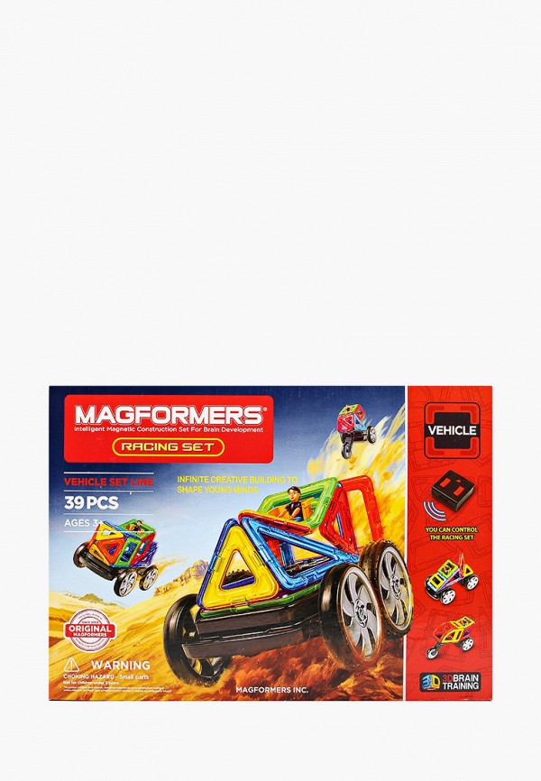 

Конструктор Magformers, Разноцветный, Racing set