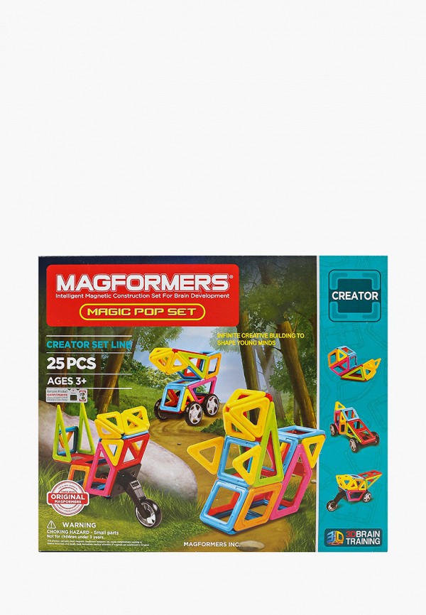

Конструктор Magformers, Разноцветный, 703005 Magic Pop