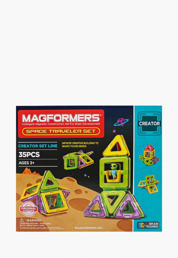 

Конструктор Magformers, Разноцветный, Space Traveler