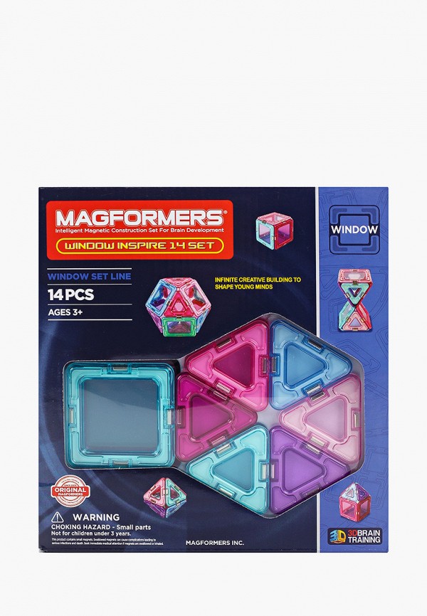 

Конструктор Magformers, Разноцветный, Window Inspire 14 set