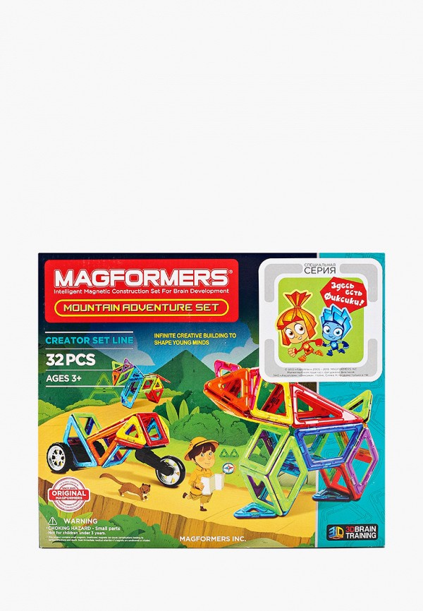 

Конструктор Magformers, Разноцветный, Adventure Mountain 32 set
