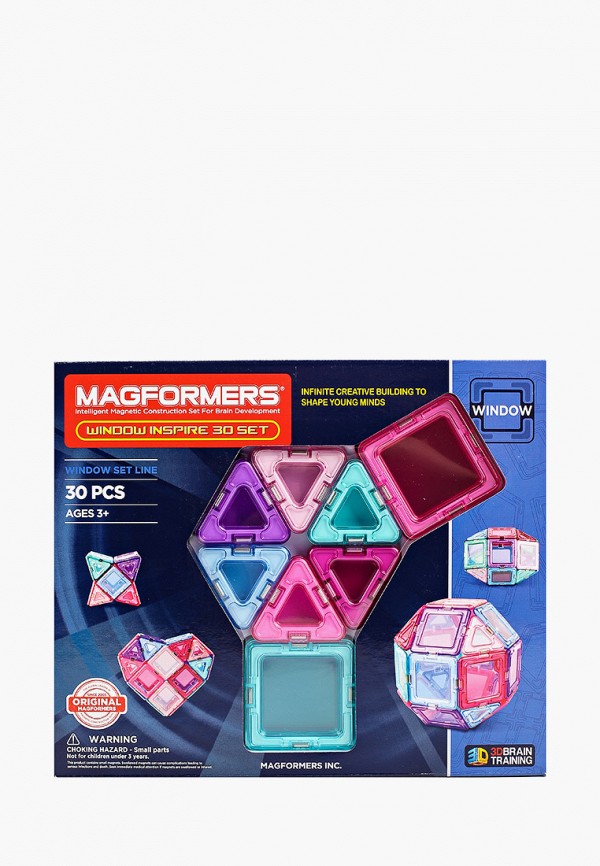 

Конструктор Magformers, Разноцветный, Window Inspire 30 set