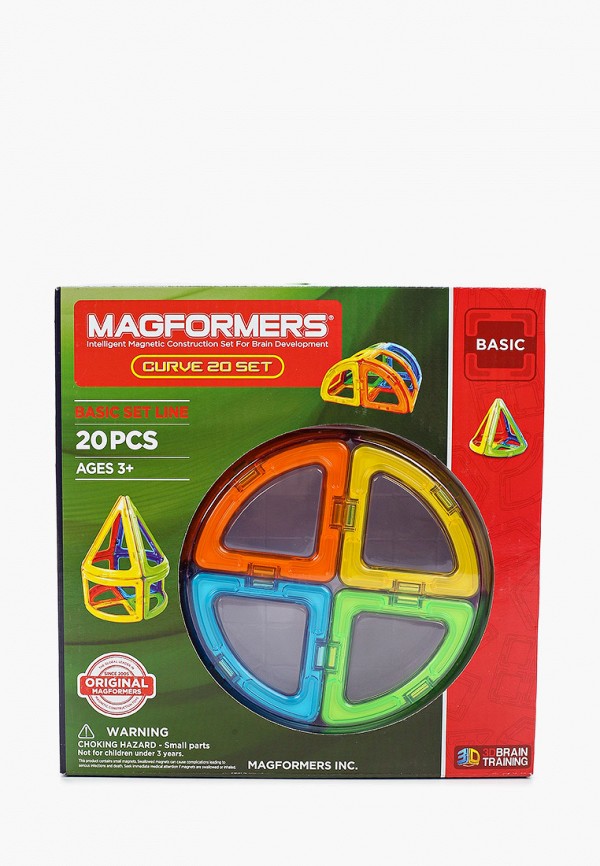 

Конструктор Magformers, Разноцветный, Curve 20