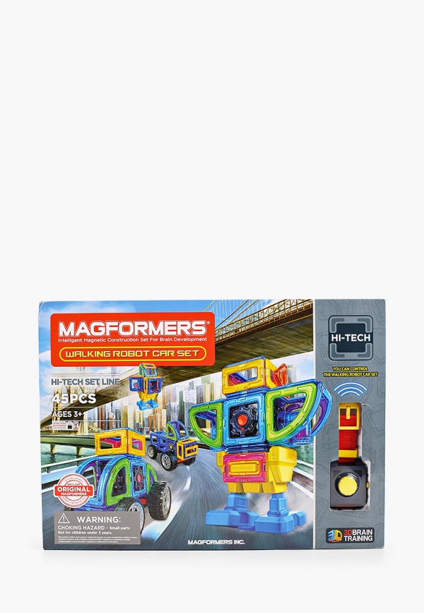 

Конструктор Magformers, Разноцветный, Walking Robot Car Set
