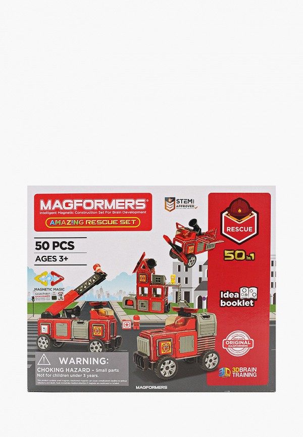 

Конструктор Magformers, Разноцветный, 717003 Amazing Rescue Set