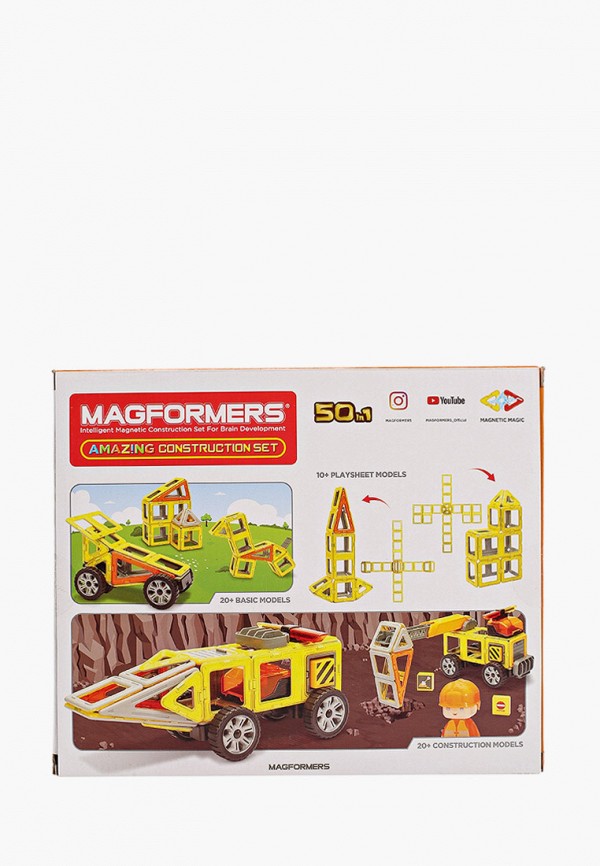 

Конструктор Magformers, Разноцветный, 717004 Amazing Construction Set