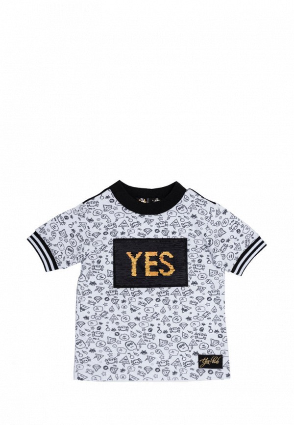 

Футболка Yes!kids, Белый, Yes/No