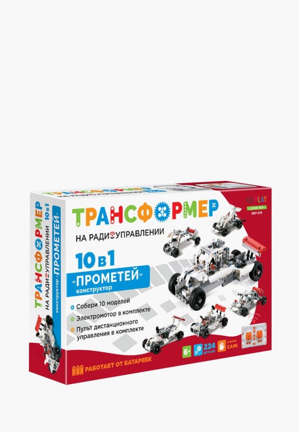 

Конструктор ND Play, Серый, радиоуправляемый "Прометей" 10 в 1