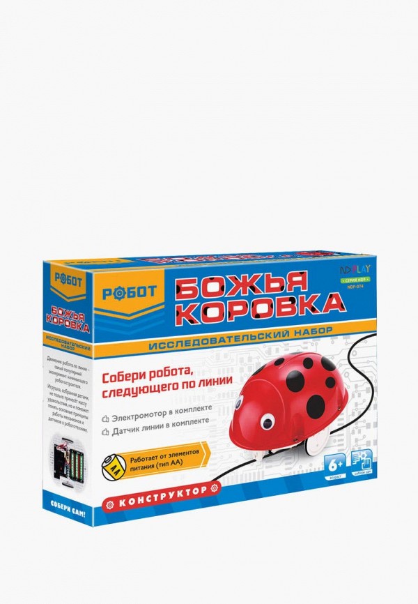 

Конструктор ND Play, Красный, божья коровка
