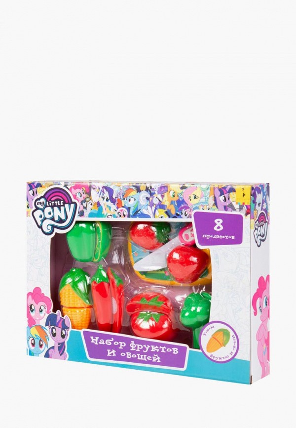 

Набор игровой Росмэн, Разноцветный, Набор фруктов и овощей. My Little Pony