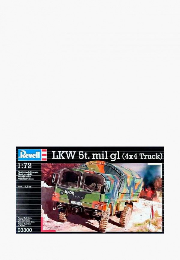 

Конструктор Revell, Разноцветный, Автомобиль LKW 5t. mil gl 1:72