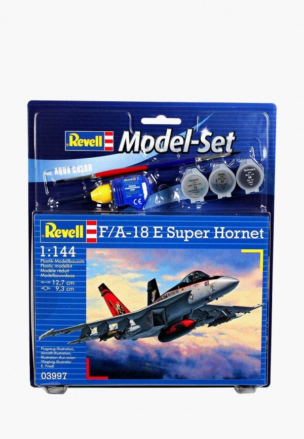 

Конструктор Revell, Разноцветный, Самолет F/A-18E Super Hornet 1:144