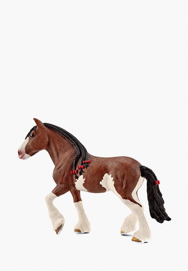 

Коллекционная фигурка Schleich, Коричневый, Клейдесдальская кобыла