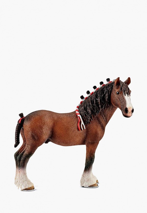 

Коллекционная фигурка Schleich, Коричневый, Клейдесдальский мерин