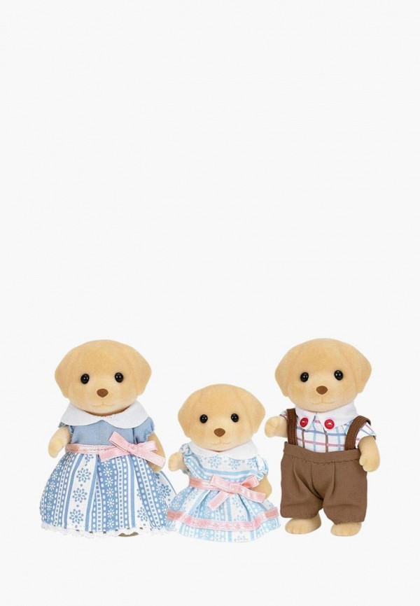 

Декоративные фигурки Sylvanian Families, Разноцветный, Семья Желтых Лабрадоров