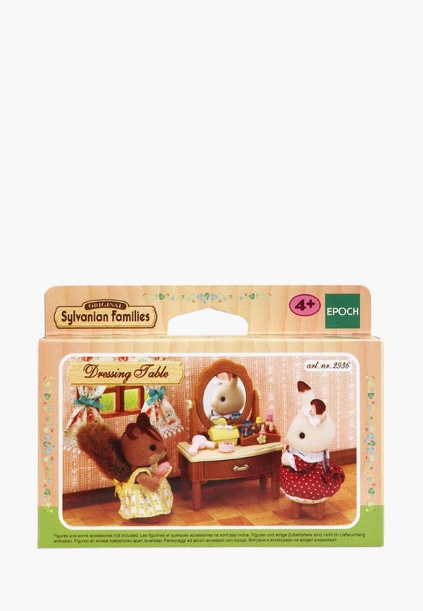 

Набор игровой Sylvanian Families, Разноцветный, Туалетный столик с принадлежностями