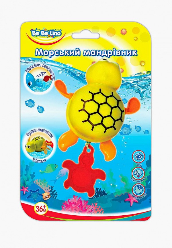

Игрушка для ванны BeBeLino, Разноцветный, Морской путешественник Черепашка