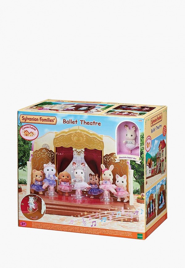 

Набор игровой Sylvanian Families, Разноцветный, Театр балета со звуковыми эффектами