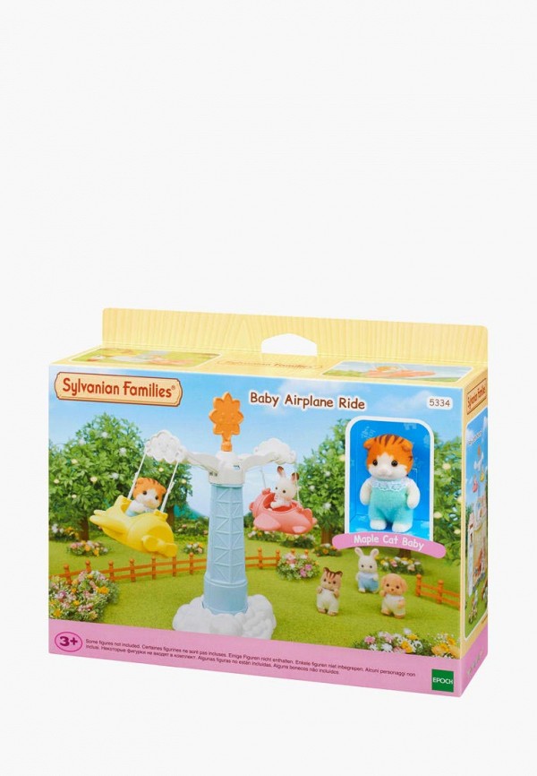 

Набор игровой Sylvanian Families, Разноцветный, Качели для малышей Самолеты