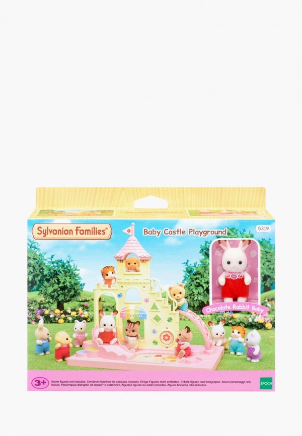 

Набор игровой Sylvanian Families, Разноцветный, Площадка-замок для малышей