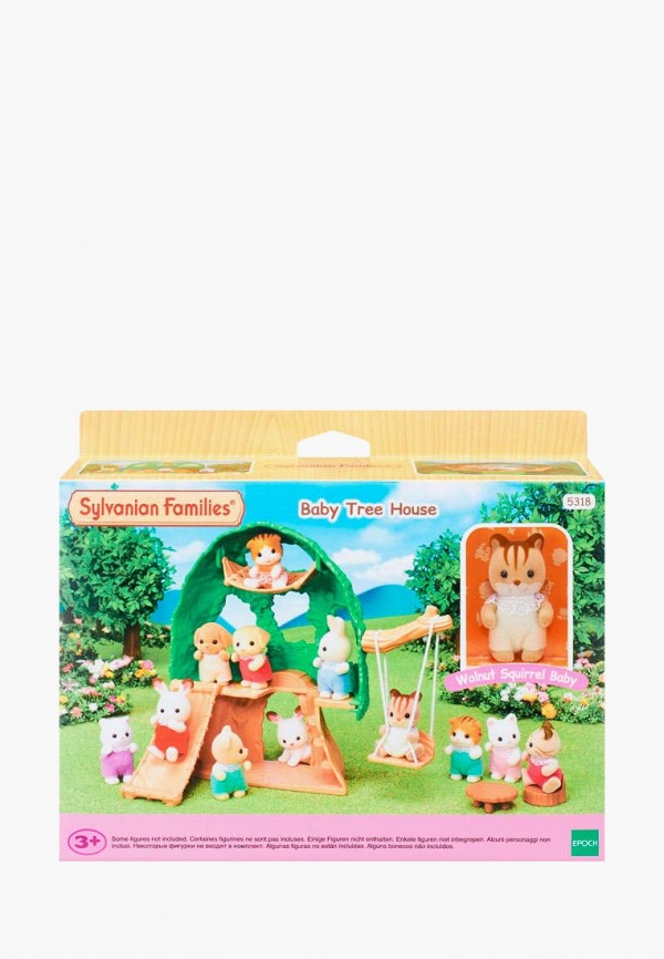 

Набор игровой Sylvanian Families, Разноцветный, Домик-дерево для малышей