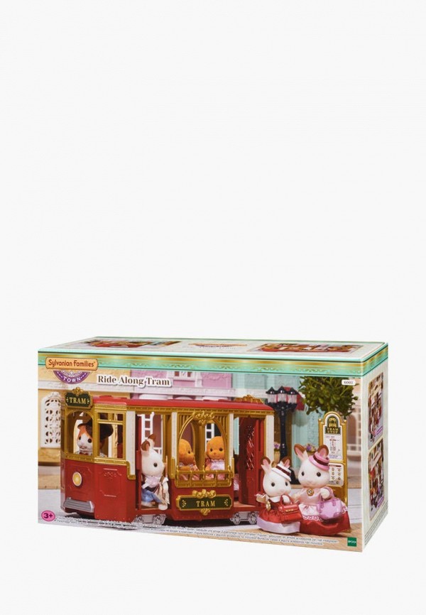 

Набор игровой Sylvanian Families, Разноцветный, Трамвай