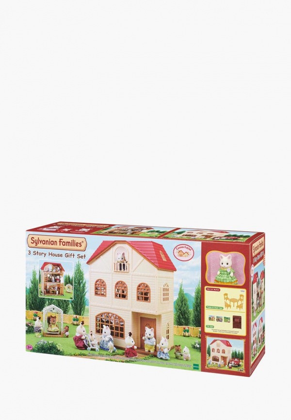 

Набор игровой Sylvanian Families, Разноцветный, Трехэтажный дом