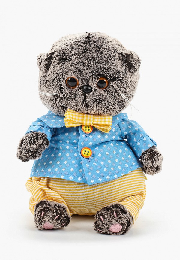 

Игрушка мягкая Basik&Co, Разноцветный, Кот Басик BABY