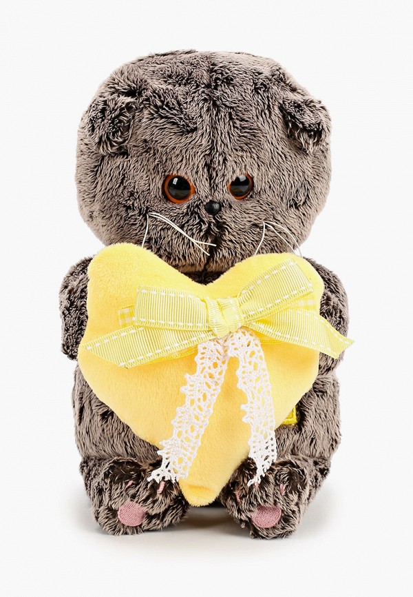 

Игрушка мягкая Basik&Co, Разноцветный, Кот Басик BABY