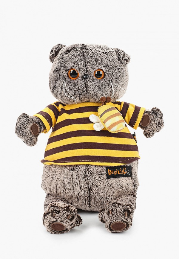 

Игрушка мягкая Basik&Co, Разноцветный, Кот Басик