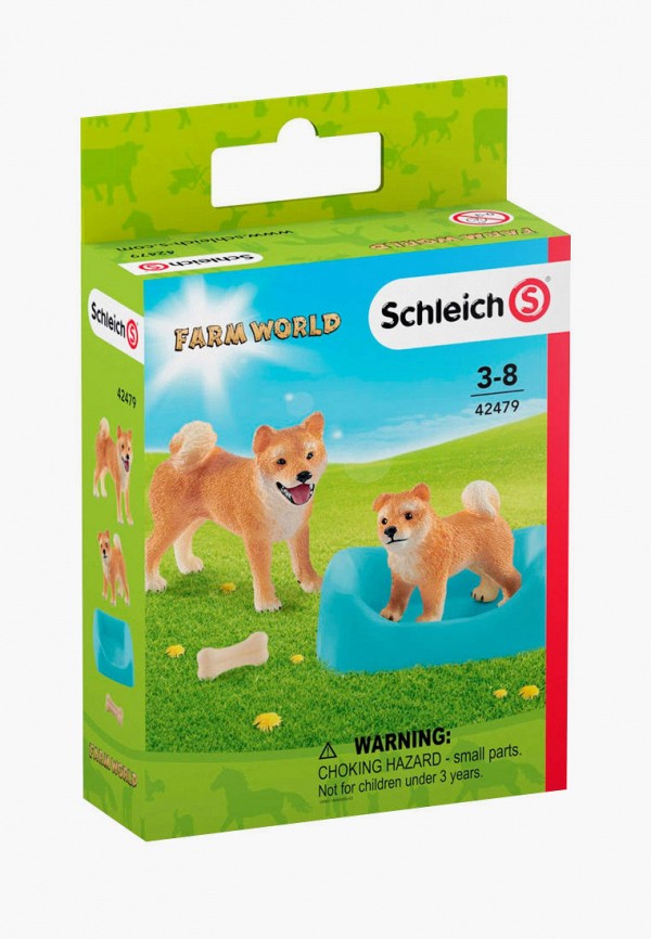 

Набор игровой Schleich, Разноцветный, Собака и щенок