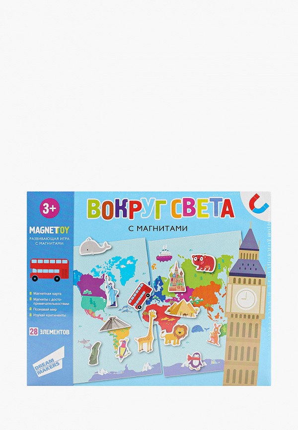 

Игра настольная Dream Makers, Разноцветный, Вокруг света
