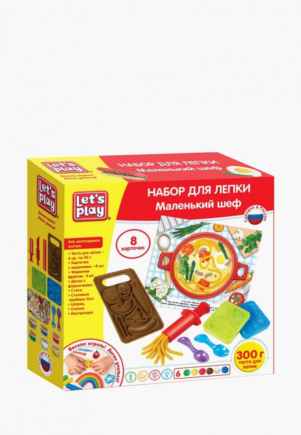 

Набор игровой Росмэн, Разноцветный, для лепки "Маленький шеф".