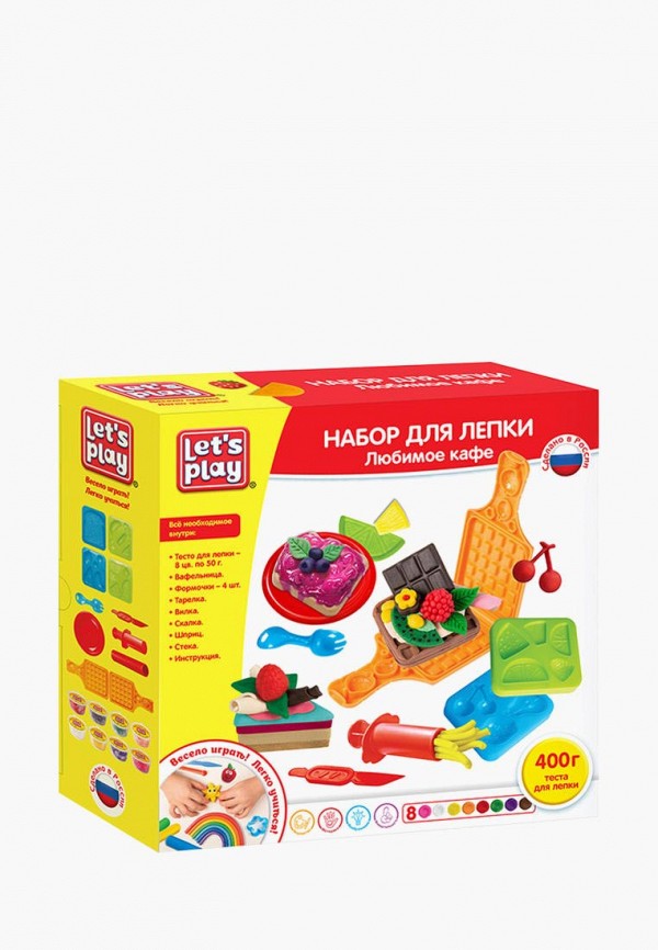 

Набор игровой Росмэн, Разноцветный, для лепки "Любимое кафе".