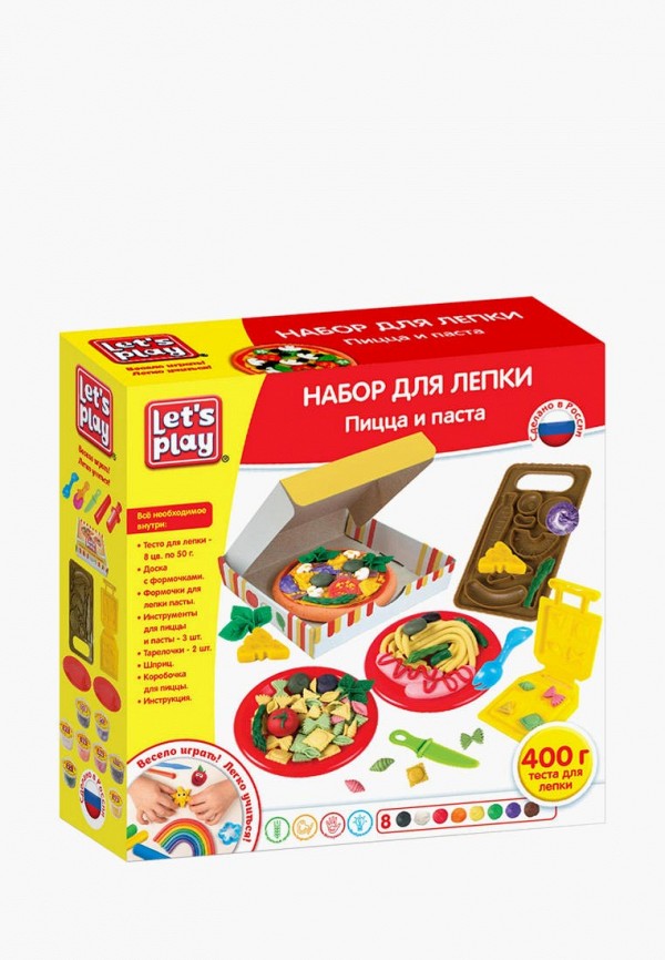 

Набор игровой Росмэн, Разноцветный, для лепки "Пицца и паста"