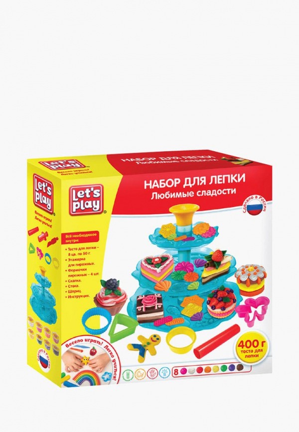 

Набор игровой Росмэн, Разноцветный, для лепки "Любимые сладости".