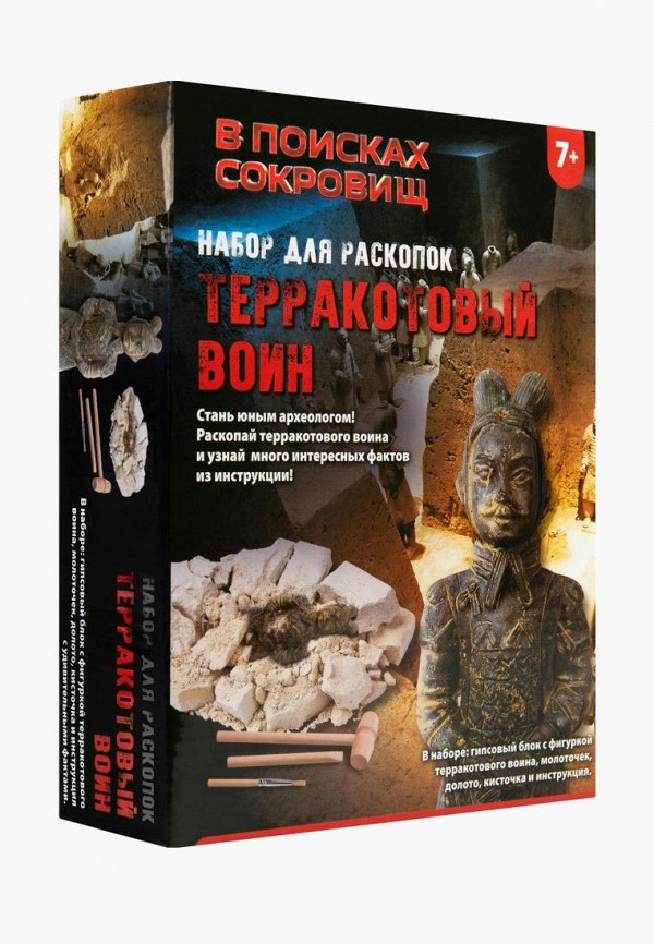 

Набор игровой Росмэн, Разноцветный, для раскопок "Терракотовый воин". ТМ "В поисках сокровищ"