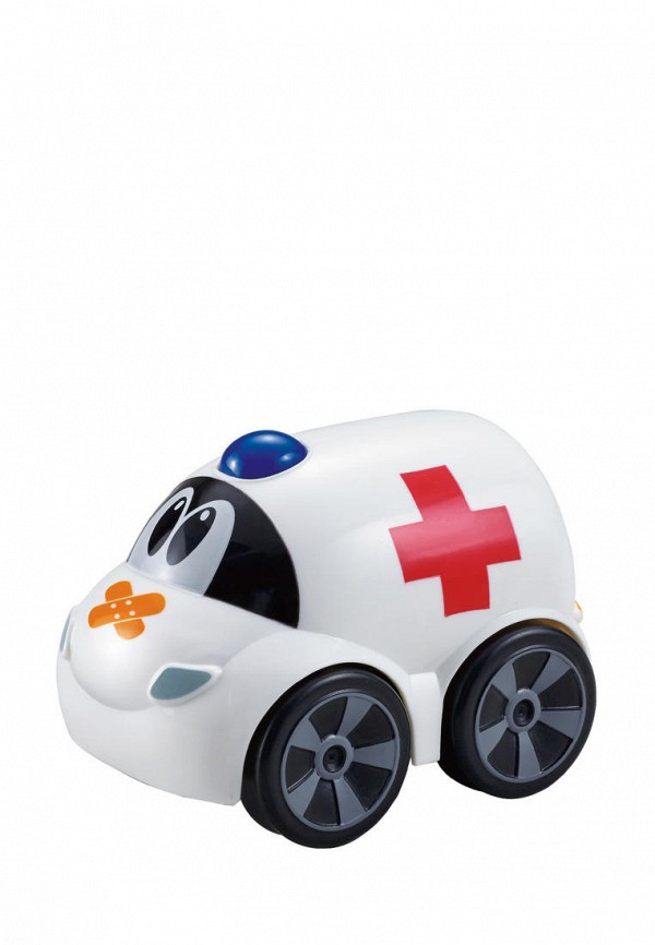

Игрушка интерактивная BeBeLino, Белый, Спасательная Скорая