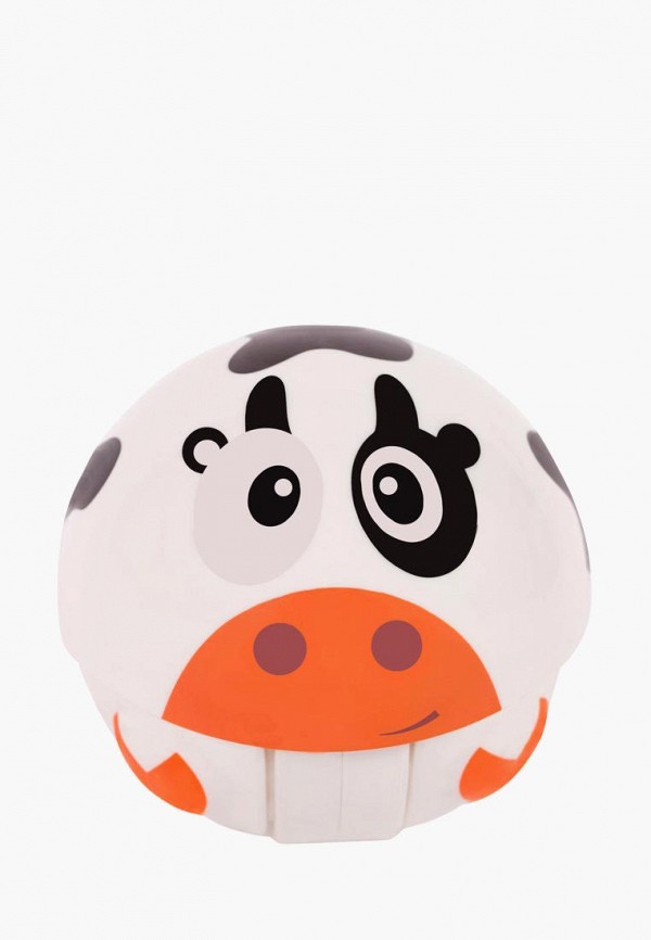 

Игрушка интерактивная BeBeLino, Белый, Зверушка-Мячик Коровка