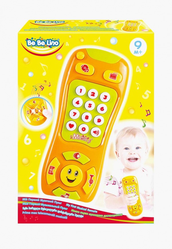 

Игрушка интерактивная BeBeLino, Желтый, BeBeLino MP002XC00DMG