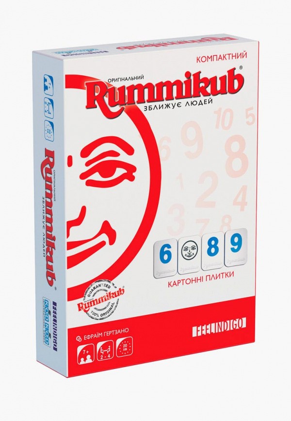 

Игра настольная Feelindigo, Разноцветный, Rummikub