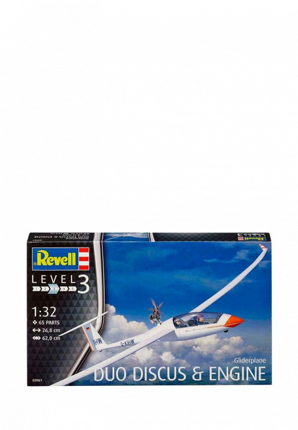 

Конструктор Revell, Разноцветный, Самолет Gliderplane Duo Discus & engine 1:32