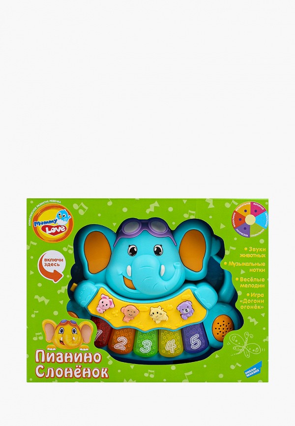 

Игрушка Dream Makers, Разноцветный, Пианино "Слоненок"