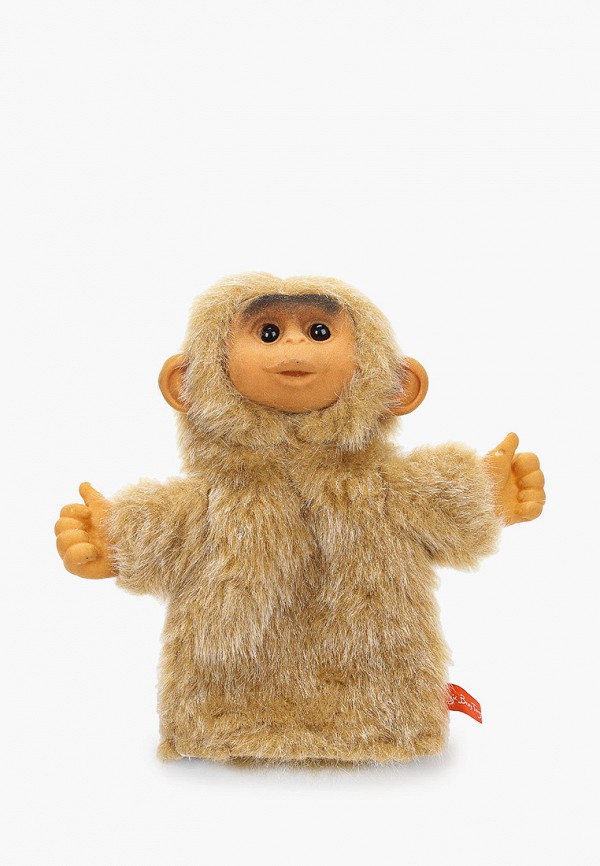 

Игрушка мягкая Magic Bear Toys, Бежевый, Обезьяна Симон на руку, 24 см