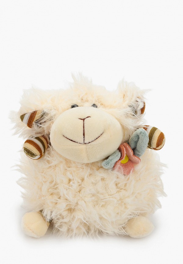 

Игрушка мягкая Magic Bear Toys, Белый, Овечка с бантом 19 см
